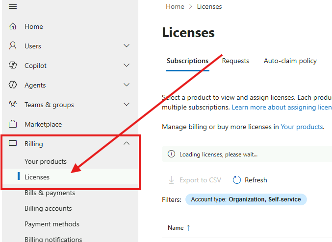 Esercizio 3 – Passo 4 – Assegnazione licenze Microsoft 365 E5 al gruppo