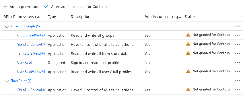 Esercizio 5 – Passo 1 – Registrazione della nuova Enterprise Application (App ID)