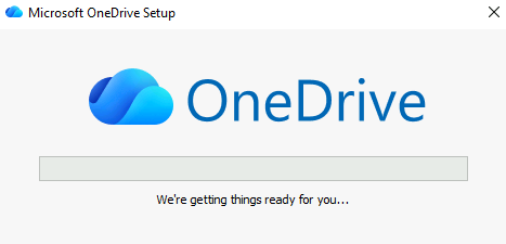 Esercizio 1 – Passo 0 – Installazione del client OneDrive da CMD