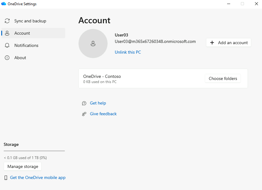 Esercizio 1 – Passo 12 – Login con User03 e verifica delle policy applicate