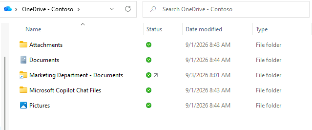 Esercizio 6 – Passo 5 – Collegamento del sito a OneDrive lato User03