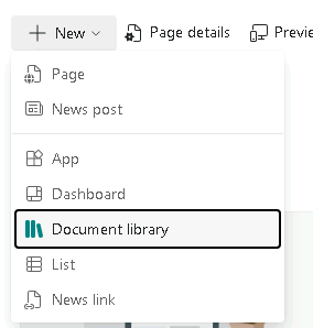 Esercizio 3 – Passo 2 – Creazione delle document library