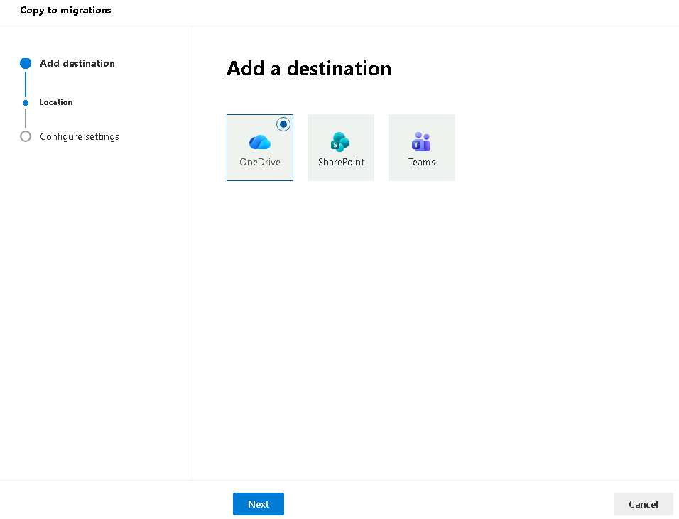 Esercizio 4 – Passo 5 – Migrazione della cartella user06 verso OneDrive
